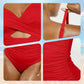 ⏰🔥 DEIN NEUER SOMMER-LIEBLING. Women's Solid Ribbed Cutout-Front Shaping Swimsuit – der perfekte Mix aus Style & Funktion. Die Ripp-Struktur schmeichelt jeder Figur, der Cutout setzt Akzente. Für Strand, Pool & heiße Tage. 👙🌊