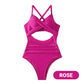 ⏰🔥 DEIN NEUER SOMMER-LIEBLING. Women's Solid Ribbed Cutout-Front Shaping Swimsuit – der perfekte Mix aus Style & Funktion. Die Ripp-Struktur schmeichelt jeder Figur, der Cutout setzt Akzente. Für Strand, Pool & heiße Tage. 👙🌊