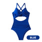 ⏰🔥 DEIN NEUER SOMMER-LIEBLING. Women's Solid Ribbed Cutout-Front Shaping Swimsuit – der perfekte Mix aus Style & Funktion. Die Ripp-Struktur schmeichelt jeder Figur, der Cutout setzt Akzente. Für Strand, Pool & heiße Tage. 👙🌊
