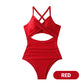 ⏰🔥 DEIN NEUER SOMMER-LIEBLING. Women's Solid Ribbed Cutout-Front Shaping Swimsuit – der perfekte Mix aus Style & Funktion. Die Ripp-Struktur schmeichelt jeder Figur, der Cutout setzt Akzente. Für Strand, Pool & heiße Tage. 👙🌊