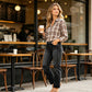 🌞Bequeme lässige Jeans für Damen, gerades Bein & trendige Rissoptik