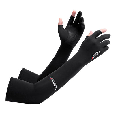 💥📉 100% HITZE – 0% SONNENBRAND. Ice Silk Arm Sleeves vs. bloße Haut. Keine roten Arme. Kein klebriges Gefühl. Keine Verbrennungen. Nur kühler Komfort & zuverlässiger Schutz.