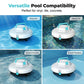 🔋 Cordless Pool Cleaner, Powerful Suction – Einfach reinigen, ohne Aufwand.