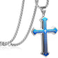✝️⏰ Herren-Vaterunser-Kreuz-Halskette – 50% RABATT! Edelstahl, robust & perfekt als Glaubenssymbol oder Geschenk ✨