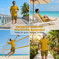 👕 50% RABATT! 💛 Herren Gelbes Grafik-Print Kurzarm Trainingsanzug-Set – Bequem & stylisch – perfekt für Sport und Freizeit 🔥