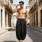 👖 50% RABATT! 🔥 Herren-Casual Haremshose mit elastischen Bündchen – Bequem, luftig & perfekt für Zuhause, Yoga und Reisen ✨