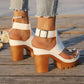 🌞NEU: Sommerkollektion mit bis zu 50% Rabatt 🛍️Damen Plateausandalen mit Zehensteg – blockabsatz, verstellbarer Riemen & breite Passform – ideal für Strand, Sommer & besondere Anlässe