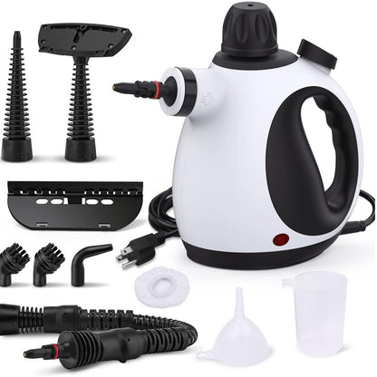 💨🔥 50% RABATT! Handheld Pressurized Steam Cleaner Kit – Starke Dampfkraft, vielseitige Aufsätze, chemiefrei reinigen.