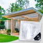 Schwerlast-Schutzplane – wetterfest, transparent & 14 Mil stark – ideal für Bau, Garten & Outdoor – reißfest & langlebig🛡️🌧️