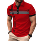 🌞 Sommerneuheiten – Jetzt bis zu 50% sparen! 💰Golf-Kurzarmhemd mit Streifen – lässig & funktional