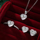 Eleganter Silberring mit Herz & Schleife – zart, funkelnd & feminin – ideal für den Alltag oder als romantisches Geschenk💍🎀