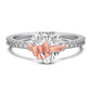 Eleganter Silberring mit Herz & Schleife – zart, funkelnd & feminin – ideal für den Alltag oder als romantisches Geschenk💍🎀