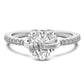 Eleganter Silberring mit Herz & Schleife – zart, funkelnd & feminin – ideal für den Alltag oder als romantisches Geschenk💍🎀