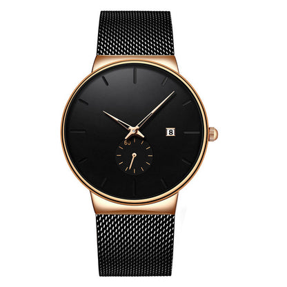 ⏳ ⌚ Zeitlich begrenzt: 50% Rabatt! Minimalistische Herrenuhr – wasserdicht, Quarzwerk, zeitloses Design ⏰ ✨