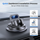 Drehbarer Auto-Handyhalter fürs Armaturenbrett – stabil, kompakt & vielseitig – ideal für Navigation & freihändiges Telefonieren🚗📱