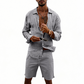 👔 NUR FÜR KURZE ZEIT 50% RABATT! ✨ Herren-Leinenhemd & Shorts Set – Lässig, Sommerlich, Luftig ✨