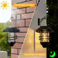 Solarbetriebene hängende Laternenleuchte