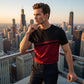 👕 50% RABATT! 🔥 Herren Rundhals T-Shirt mit Farbblock-Design – Atmungsaktiv, leicht & perfekt für Freizeit, Sport oder den täglichen Gebrauch ✨