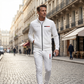 🧥 BEFRISTETES ANGEBOT – 50% RABATT! ✨ Herren-Bedrucktes Zip-Jacken- und Hosen-Set – Komplett, weich, lässig 🎨