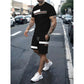 👕Herren-T-Shirt & Shorts 2-teiliges Set✨