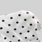 Schulterfreier Damen-Zweiteiler mit Polka Dot