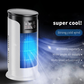 🧊🔌 Kompakter USB-Tischventilator mit Wasserkühlung, Energiesparender Kühlventilator für Innenräume aller Art