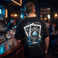 Herren-T-Shirt mit Spielkartenmotiv