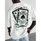 Herren-T-Shirt mit Spielkartenmotiv