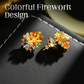 ✨ 50% RABATT! ⏰ Bunte Feuerwerk Ohrstecker – Zirkonia Design & minimalistisch elegant – Funkelnd, leicht & perfekt für den Alltag oder als farbenfrohes Statement zu besonderen Anlässen 🎆