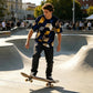 Herren-T-Shirt mit geometrischem 3D-Print