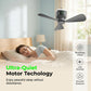 🌀 💡 Wiederaufladbarer Hängeventilator mit Licht – Kabellos, praktisch & perfekt für Zuhause, Camping und Reise 🏠 ⛺ ✨