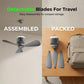 🌀 💡 Wiederaufladbarer Hängeventilator mit Licht – Kabellos, praktisch & perfekt für Zuhause, Camping und Reise 🏠 ⛺ ✨