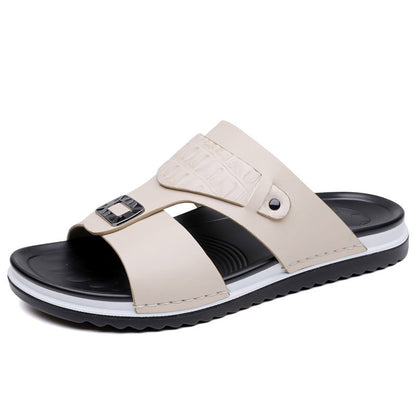 👞💨 50% RABATT! Atmungsaktive Schlupfsandalen für Herren – Weiches Kunstleder, vielseitig kombinierbar für warme Tage ☀️