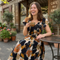 👗 🌸 Damens Retro Maxikleid mit Blumenprint & Plisseefalten – Eleganter Stil, weicher Fall & perfekt für besondere Anlässe ✨