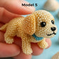 🎨🐶 Colorful Beaded 3D Dog Model Kit – 50% RABATT! Bunte Perlen, 3D-Design, kreativer Bastelspaß für Groß & Klein. 🔥✨