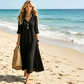 📢Mid-Season Sale: −50% nur für kurze Zeit⏰Bohème-Maxi-Kleid mit Rüschen & V-Ausschnitt