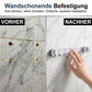 Minimalistische Hakenleiste mit Saugnapf