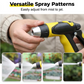 🔥 50% RABATT 🔥 Hochdruck-Sprühpistole für Gartenschlauch | 8 Sprühbilder, Ergonomischer Griff, Robuster Legierungskern – Ideal für Garten, Auto & Terrasse 🌿🚿✨