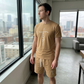 Herren Sommer Freizeit-Sportset