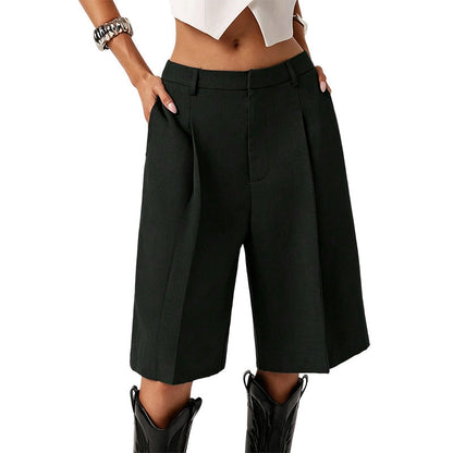 Damen Loose Fit Bermuda-Shorts