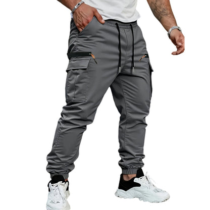 Herren Casual Cargo-Jogger mit mehreren Taschen