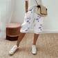 Damen Casual Cropped Hose