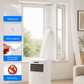 🌬️ Mobiles Klimaanlagen Fensterdichtung Set | 2 Reißverschlüsse für Einzel- & Doppelschlauch ✅ | Wasserdichtes Gewebe | Für Schiebetüren & Balkontüren 🏠 | Energiesparend & Universell