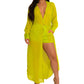 👗✨ Elegantes Damen Chiffon-Set – Transparente Langarm-Strickjacke & Highwaist-Shorts | Ultraleicht, Atmungsaktiv & Perfekt für Urlaub, Strand & Resort!