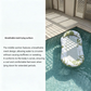🔥 50% RABATT 🔥 Aufblasbarer Pool-Hängematte mit Mesh-Mitte | Ergonomisch, Atmungsaktiv & Tragbar – Perfekt für Sommer, Pool & Strand 🏖️💦😎