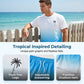 ⏰ 50 % RABATT – Nur für kurze Zeit ✨👕 2-teiliges Sommer-Set für Herren – Kurzarm-Shirt & Shorts mit Palmen-Print & Farbverlauf, atmungsaktiv, bequem & perfekt für Strand, Urlaub & Alltag 🌴🌅