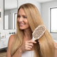 🌿 1+1 GRATIS｜Volumen-Haarbürste mit Wildschweinborsten – Für glattes, glänzendes & voluminöses Haar