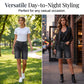 🔥50% RABATT | Damen Casual Hochbund Fransen-Jeans-Shorts – Stylisch, Bequem & Vielseitig