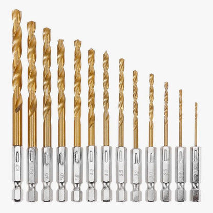 📢📢50 % Rabatt!! ⏰ 13-teiliges Mehrzweck-Bohrerset🛠️
