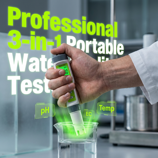 🔥 50% RABATT – Professioneller 3-in-1 Wasserqualitäts-Tester Stift 💧✅
